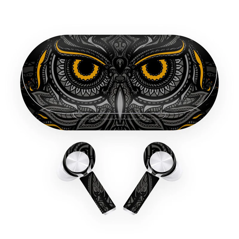 Classic Owl Dark Yellow OnePlus Buds Z Skin