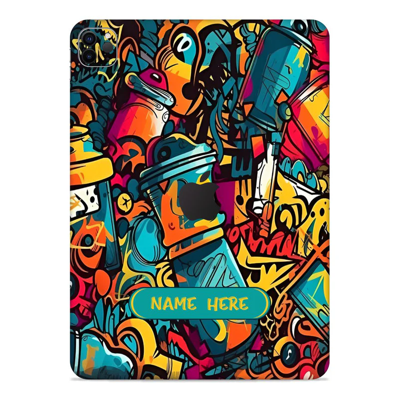 Street Grafitee Custom Name Ipad Skin