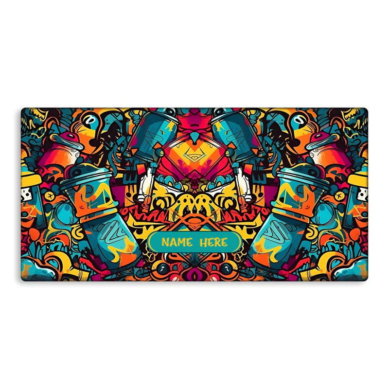Street Grafitee Custom Name TechMat