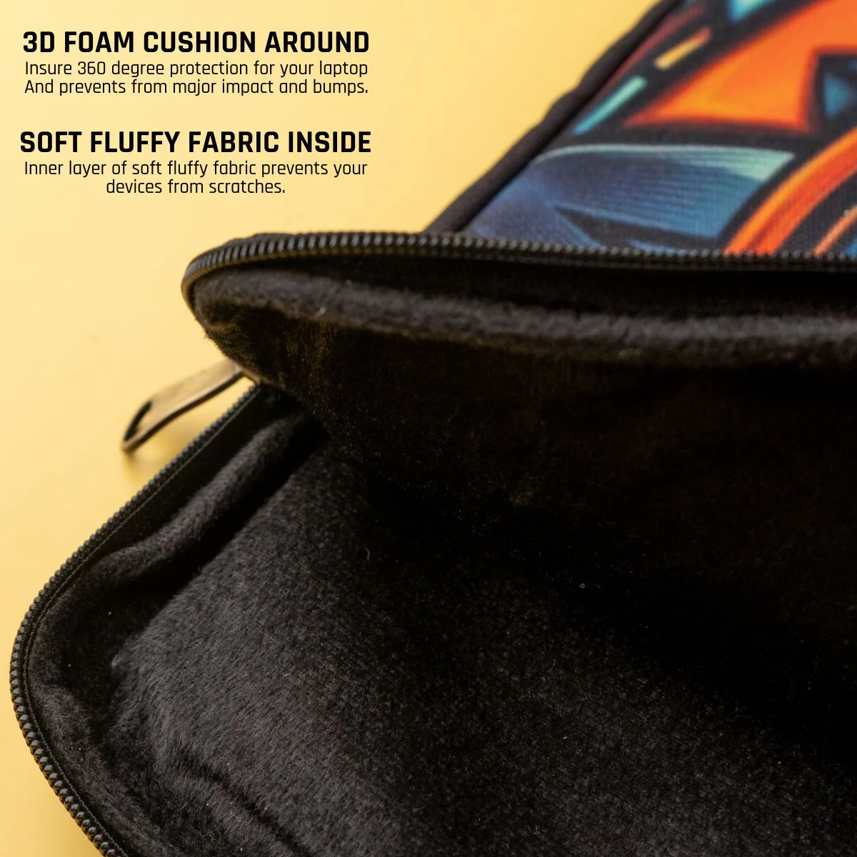 Strike Fight Custom Name Laptop Sleeve - Image 5