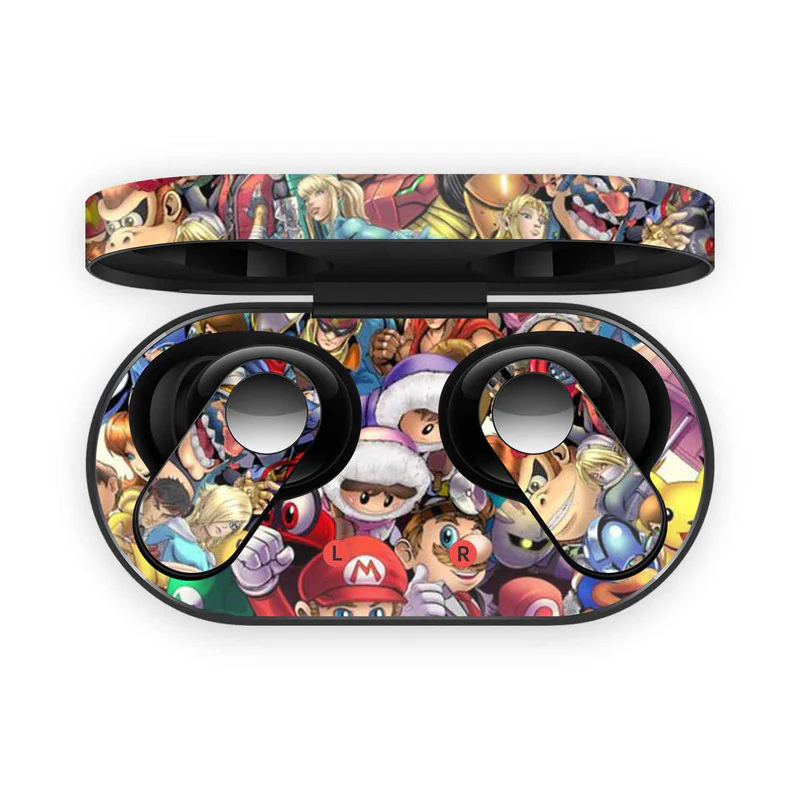 Supermario Abstract OnePlus Nord Buds Skin