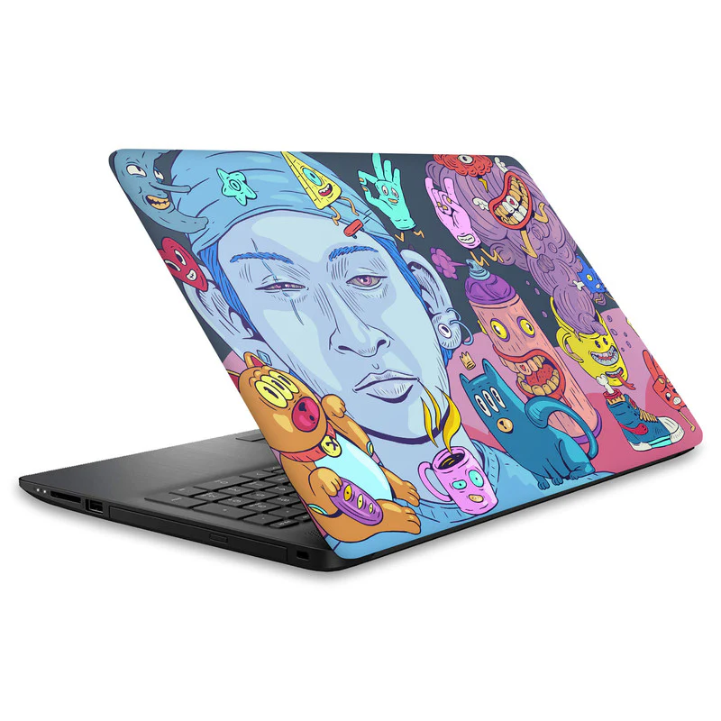 Talking Creatures Laptop Skins