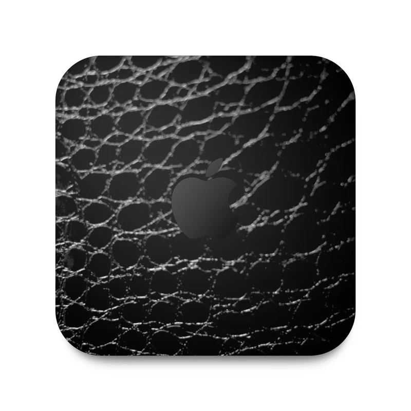Black Croc Skin For Apple Mac Mini