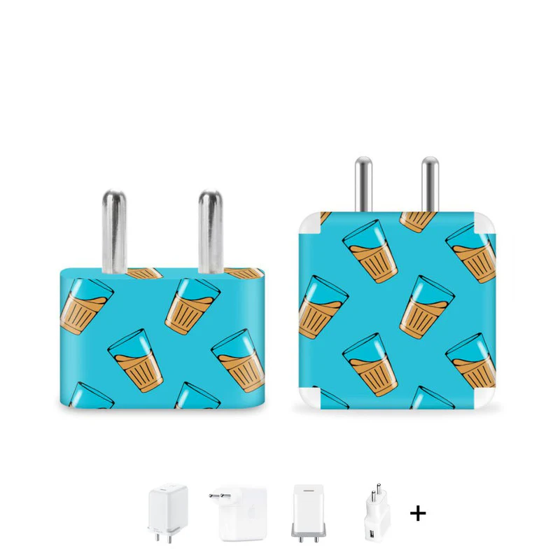 Tea Glass Charger Skin