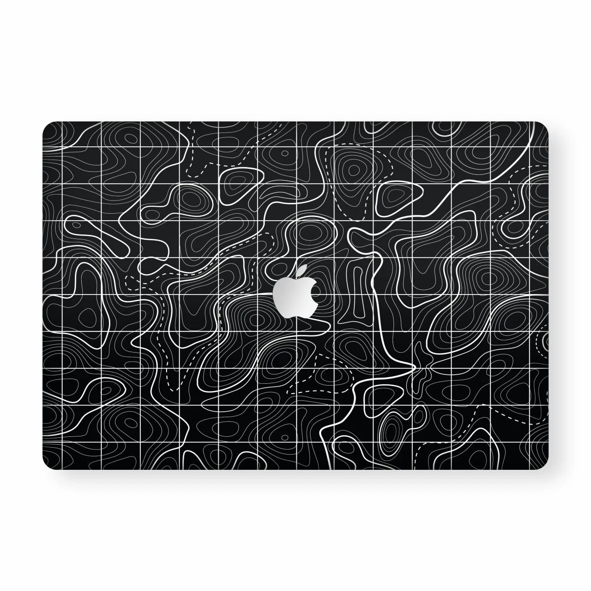 Black Topography Exclusive MacBook Skin