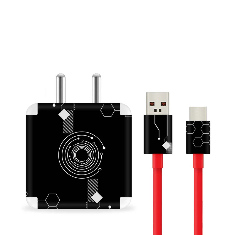 Techy Black Charger Skin - Image 2