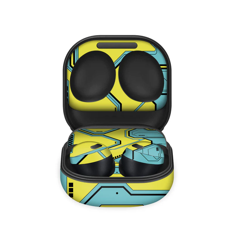 Techy Cyber Yellow Samsung Galaxy Buds Pro Skin