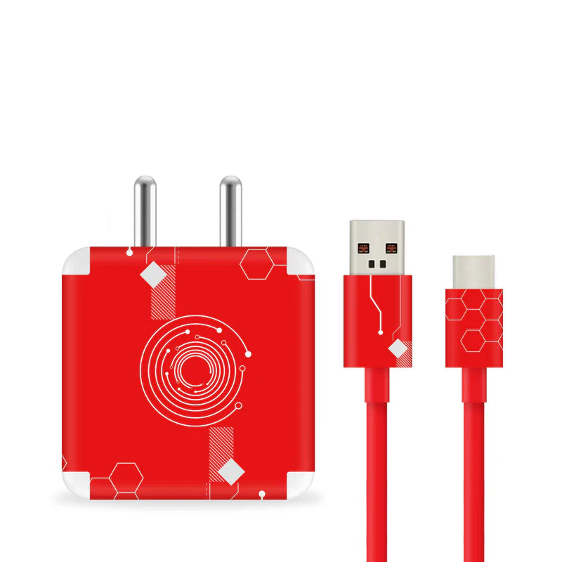 Techy Red Charger Skin - Image 2