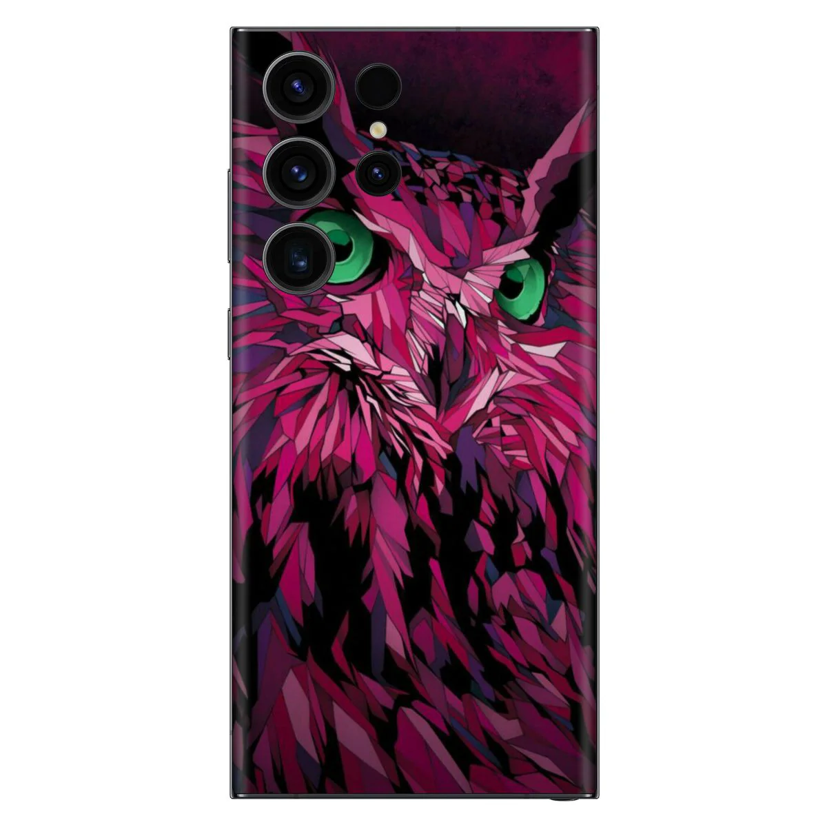 Royal Pink Owl Mobile Skin