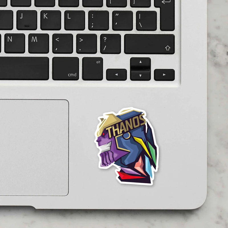 Ultimate Villian Laptop Sticker - Image 2