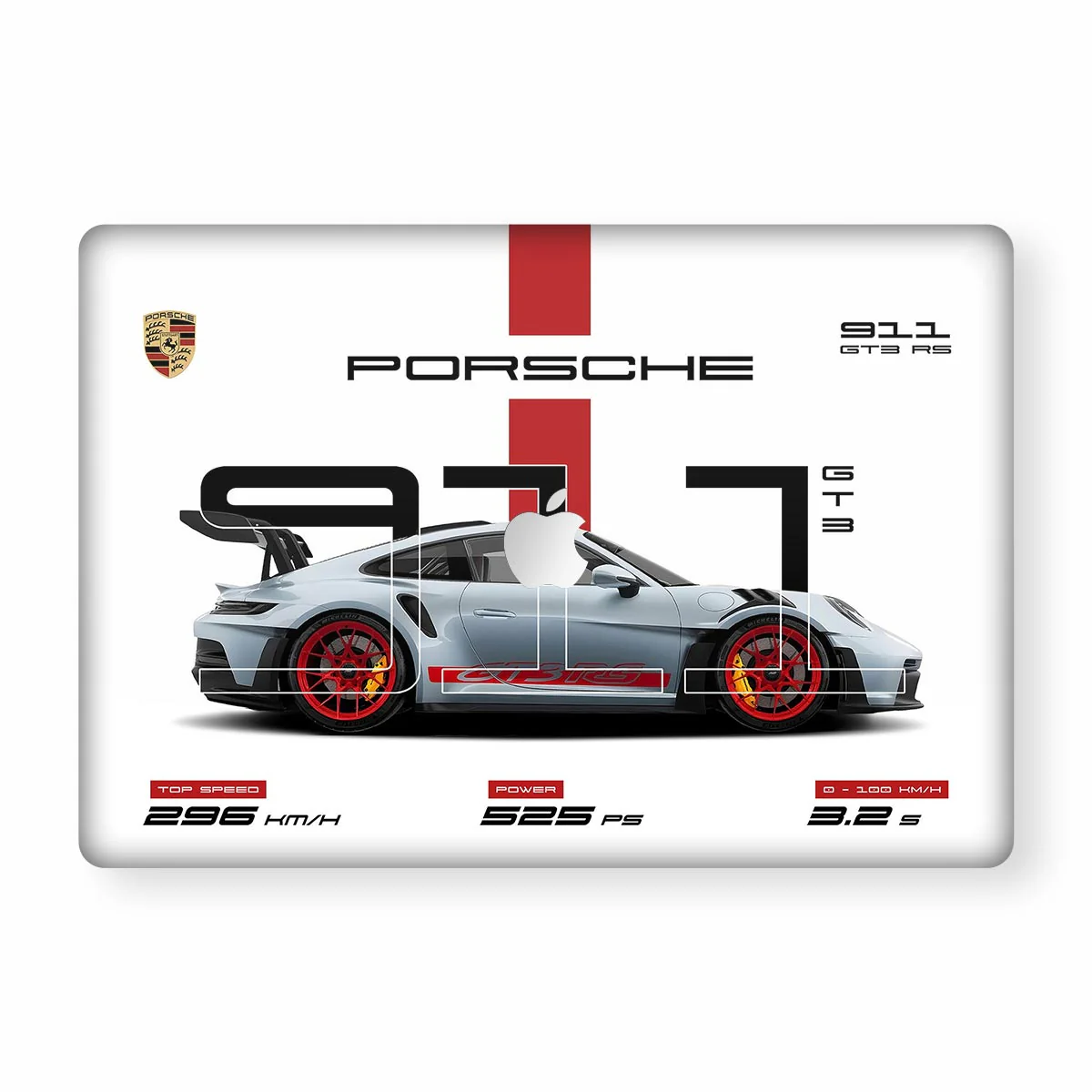 911 Detailed Macbook Skin
