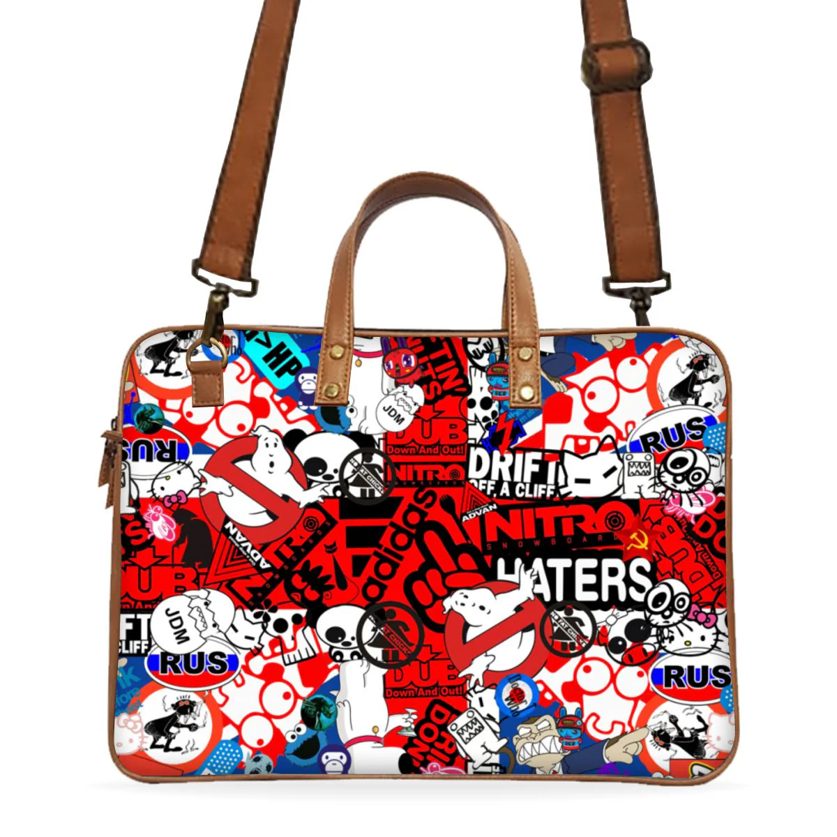The English Abstract Deluxe Laptop Bag