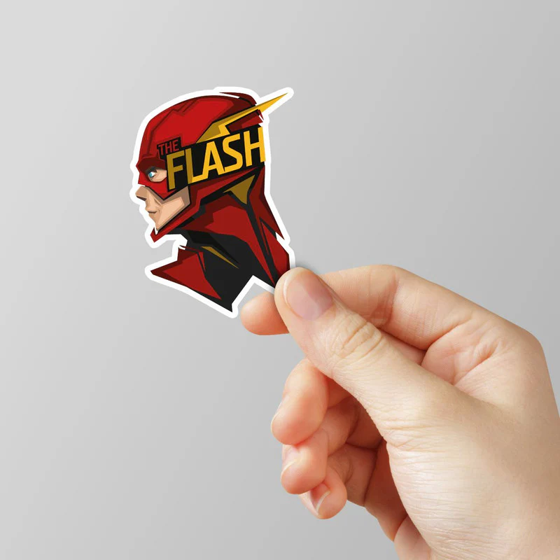 Flash Laptop Sticker