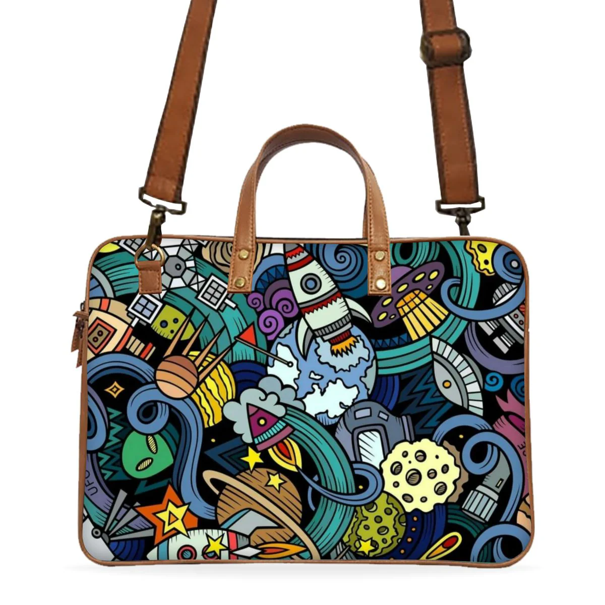 The Space Abstract Deluxe Laptop Bag