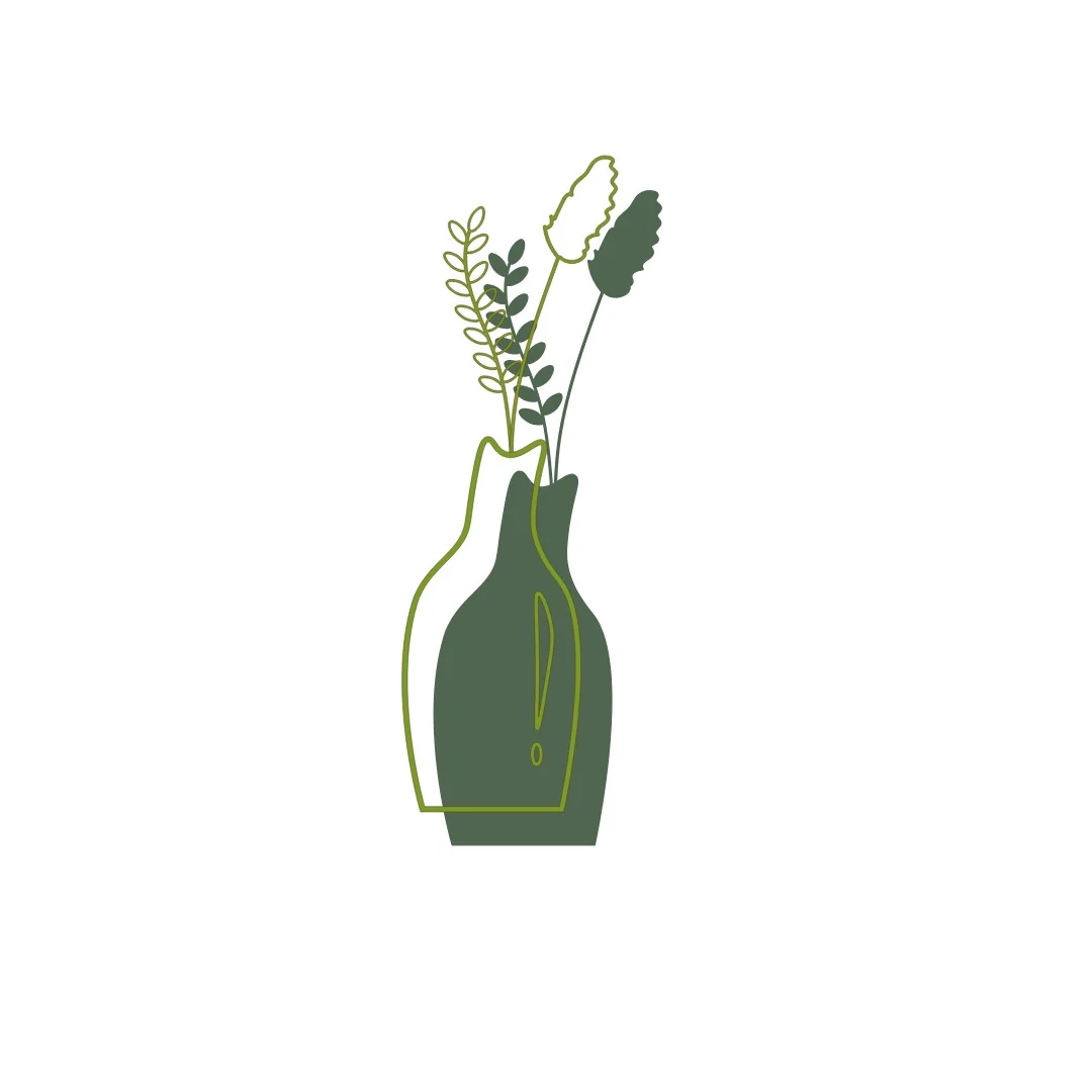 The Vase Wall Sticker - Image 2