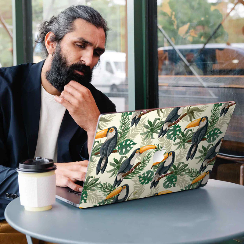 Macbook Toucan Laptop Skins - Image 3