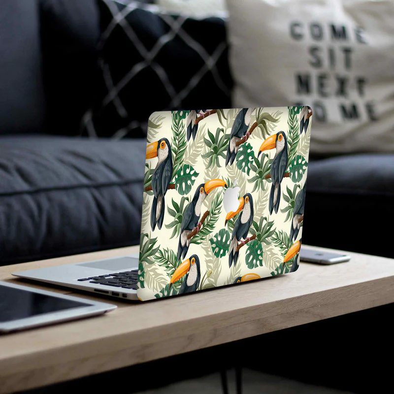 Macbook Toucan Laptop Skins - Image 4