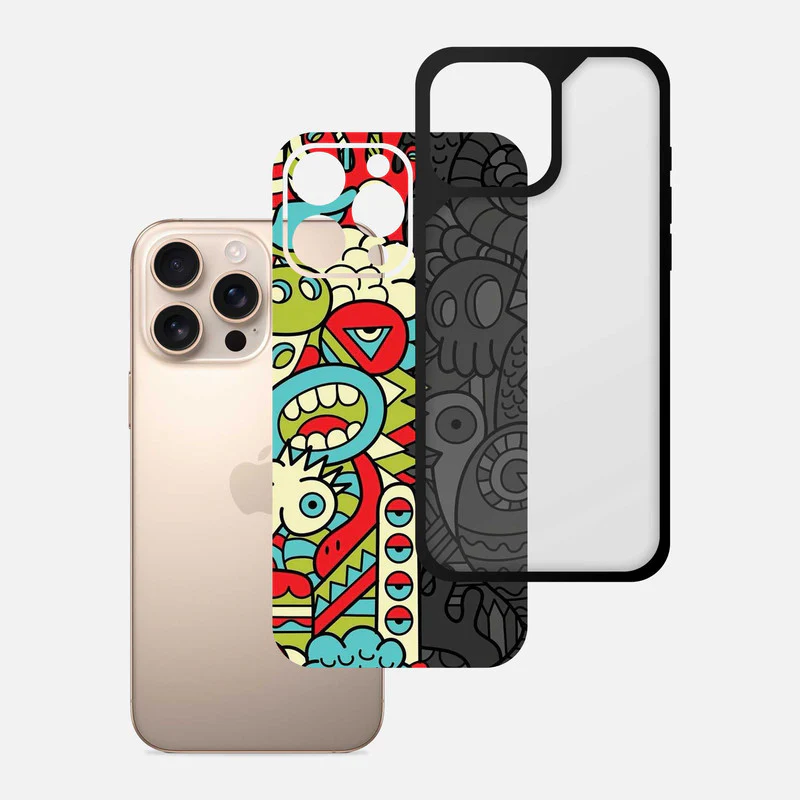 Multi Abstract Bumper Mobile Cover - Image 3