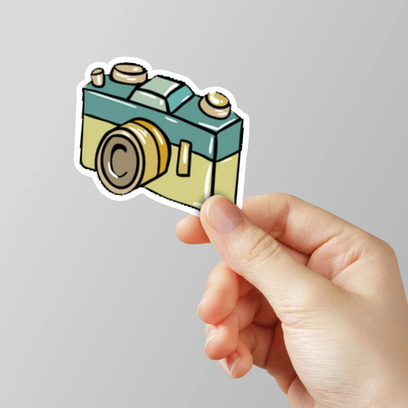 Camera Laptop Sticker