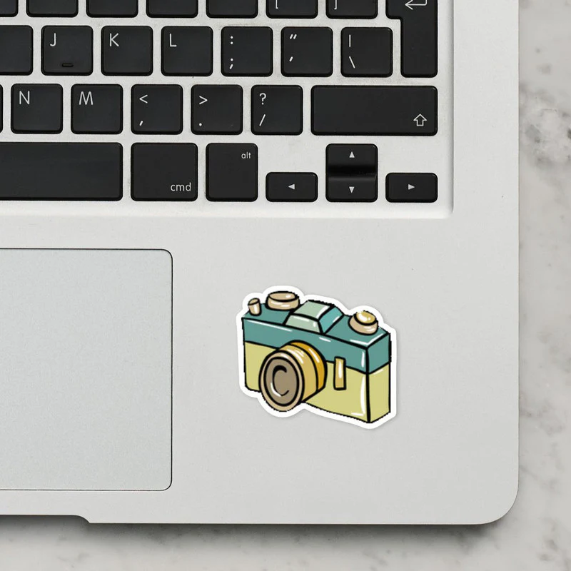 Camera Laptop Sticker - Image 2
