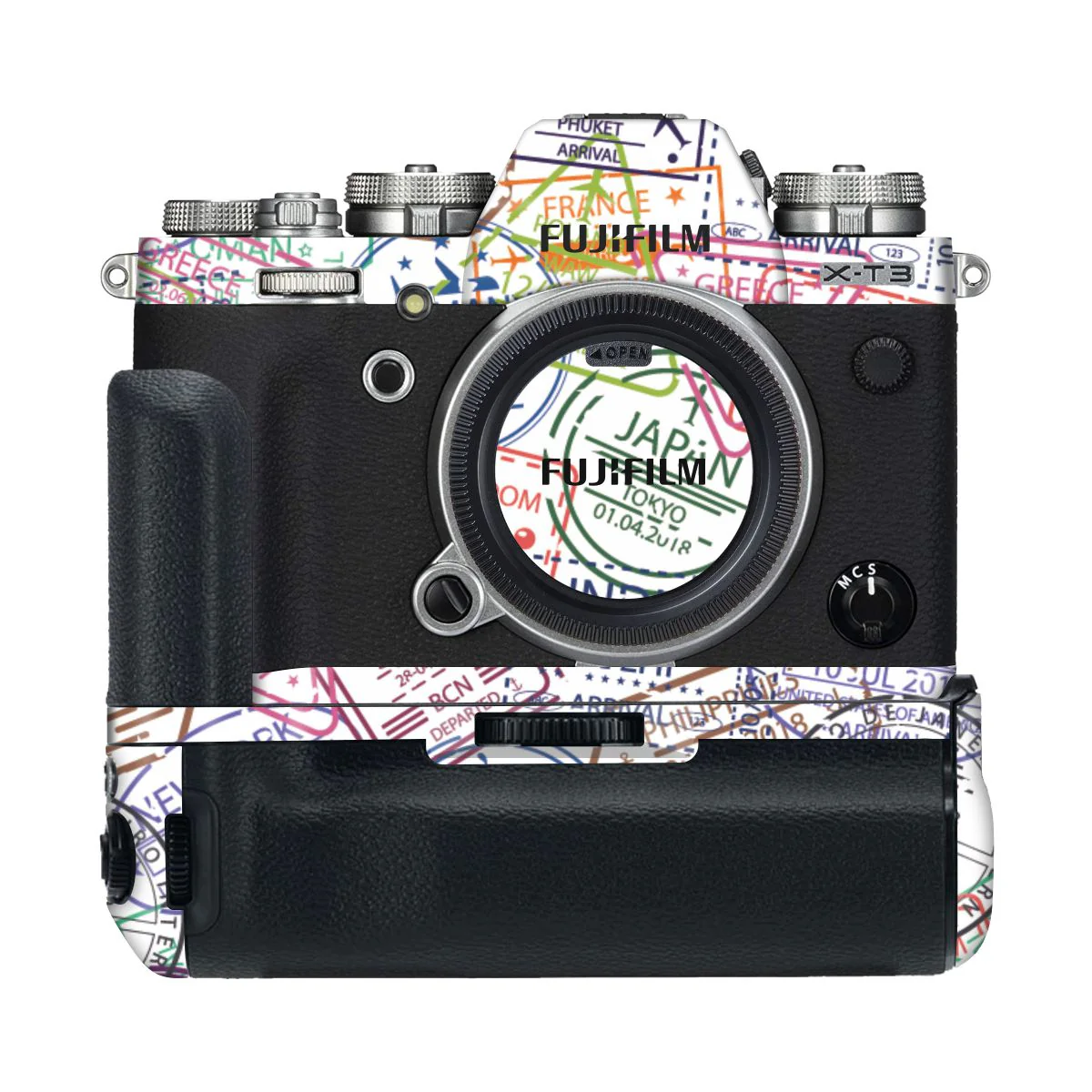 Travel Stamps Camera Skins - Image 2