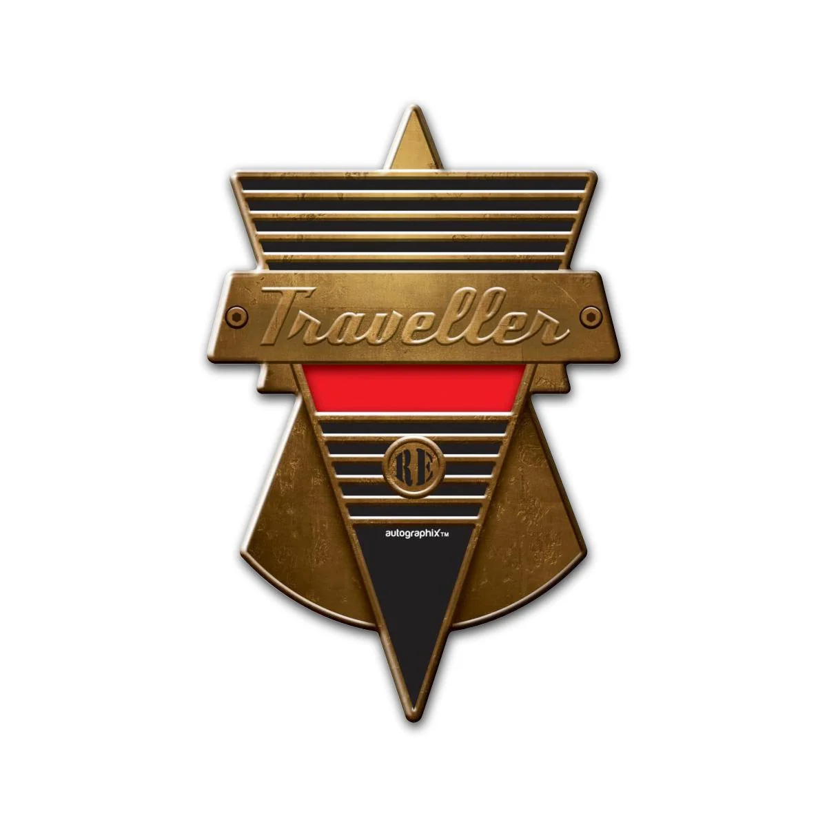 Traveller Bike Fuel Tank Decal - WRAPCART X SSG - Image 2