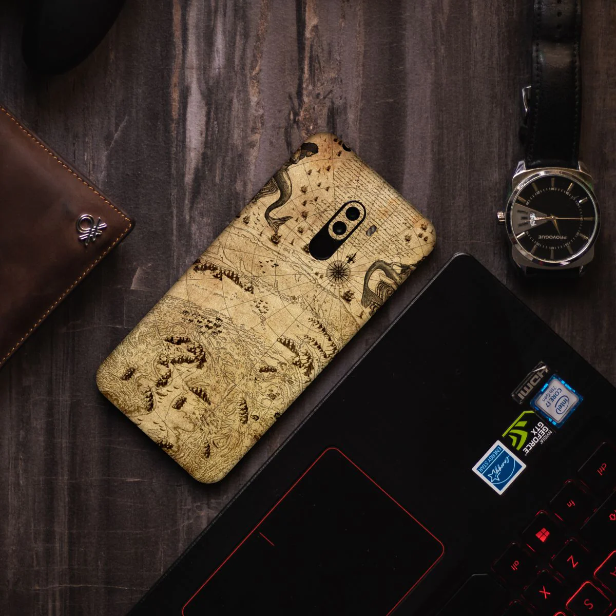 Treasure Map Mobile Skin