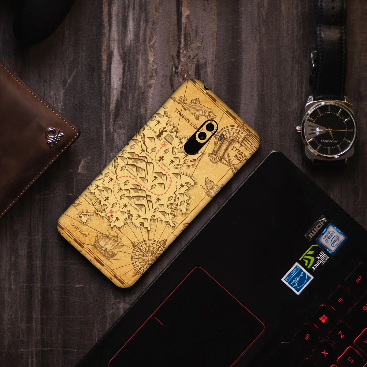 Treasure Map Mobile Skin - Image 4