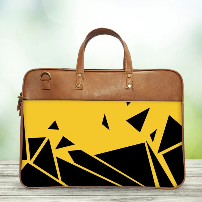 Triangle Art 2 Classic Laptop Bag