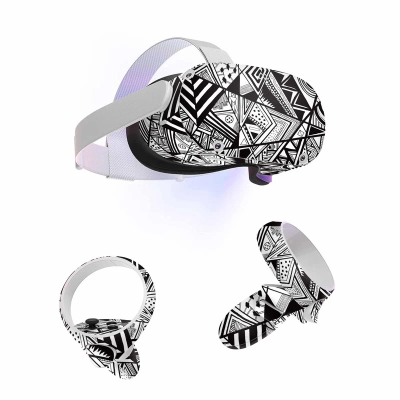Triangle Mandala Skin For Meta Oculus Quest VR
