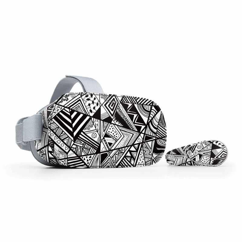 Triangle Mandala Skin For Meta Oculus Quest VR - Image 3