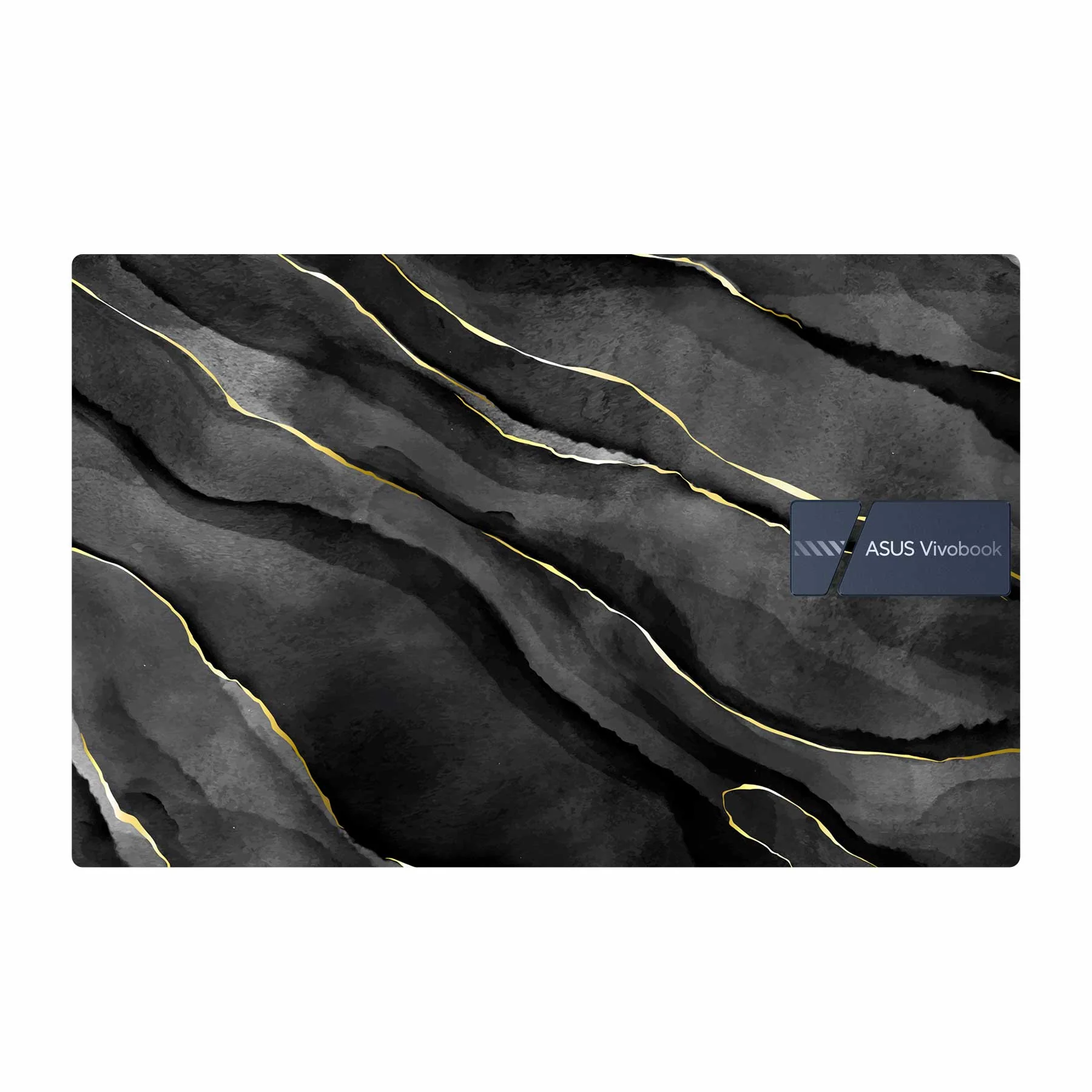 Royal Black Marble Asus Vivobook Pro 15 M6500QC M6500QH Laptop Skin
