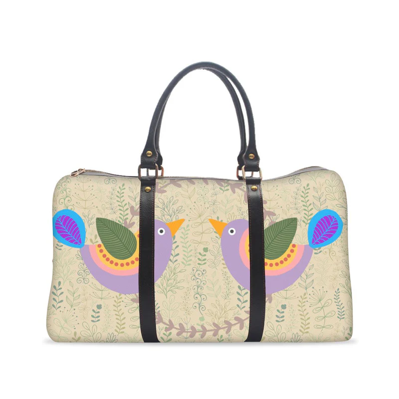 Tribal Birds Gym Bag