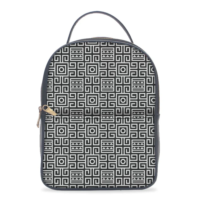 Tribal Black And White Backpack