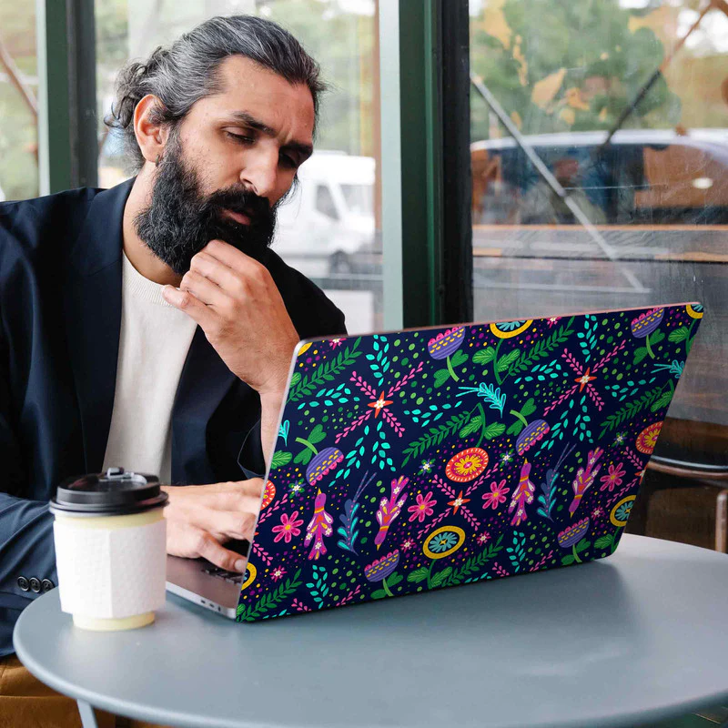 Floral Art 1 Laptop Skins - Image 2