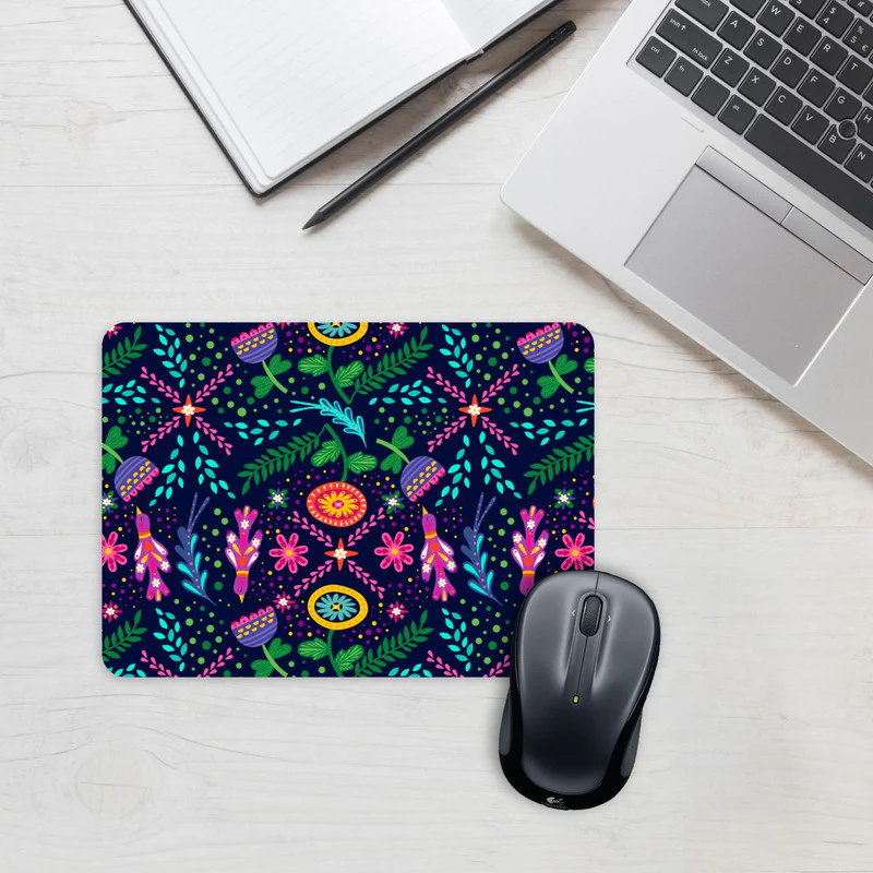 Floral Art 1 Mouse Pad - Image 2
