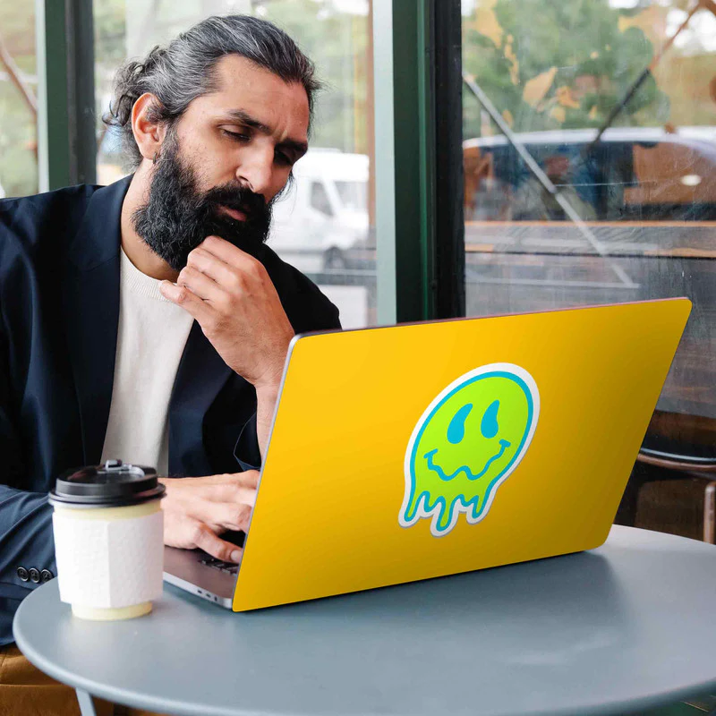 Trippy Smile Laptop Skin - Image 2