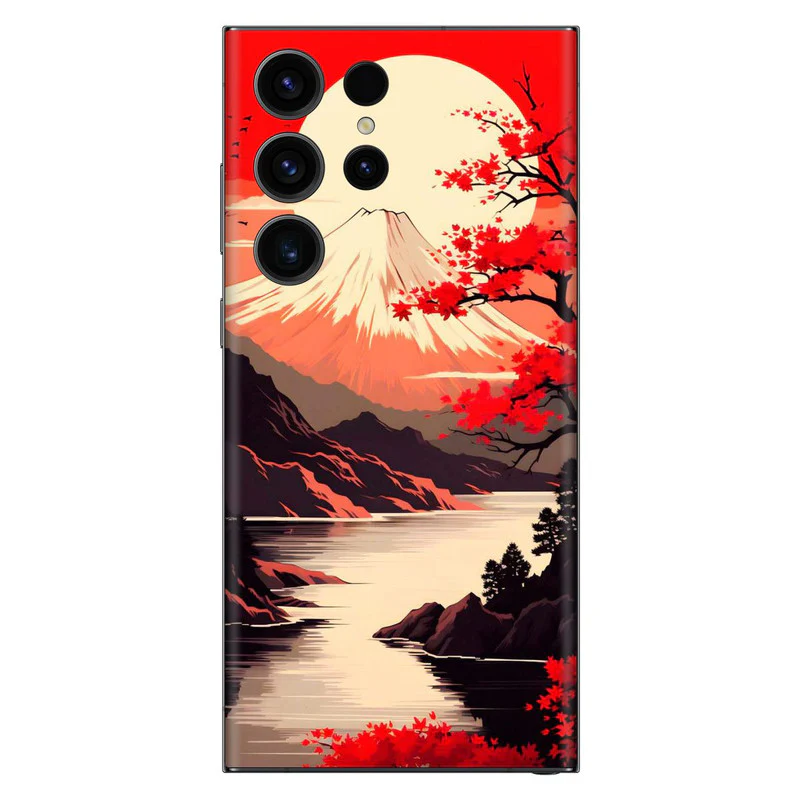 Tsukiakari Veil Mobile Skin