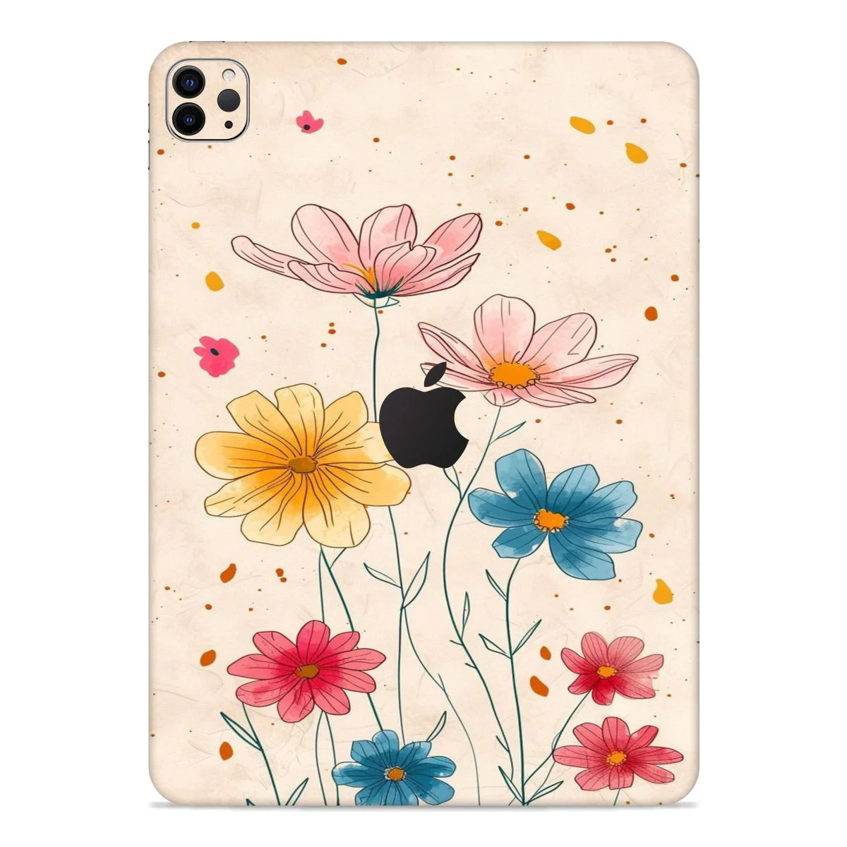 Vintage Floral Pattern iPad Skin