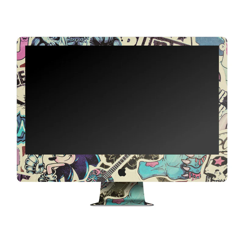 Vintage Punk Skin For Apple iMac