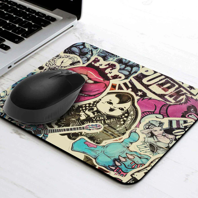 Vintage Punk Mouse Pad