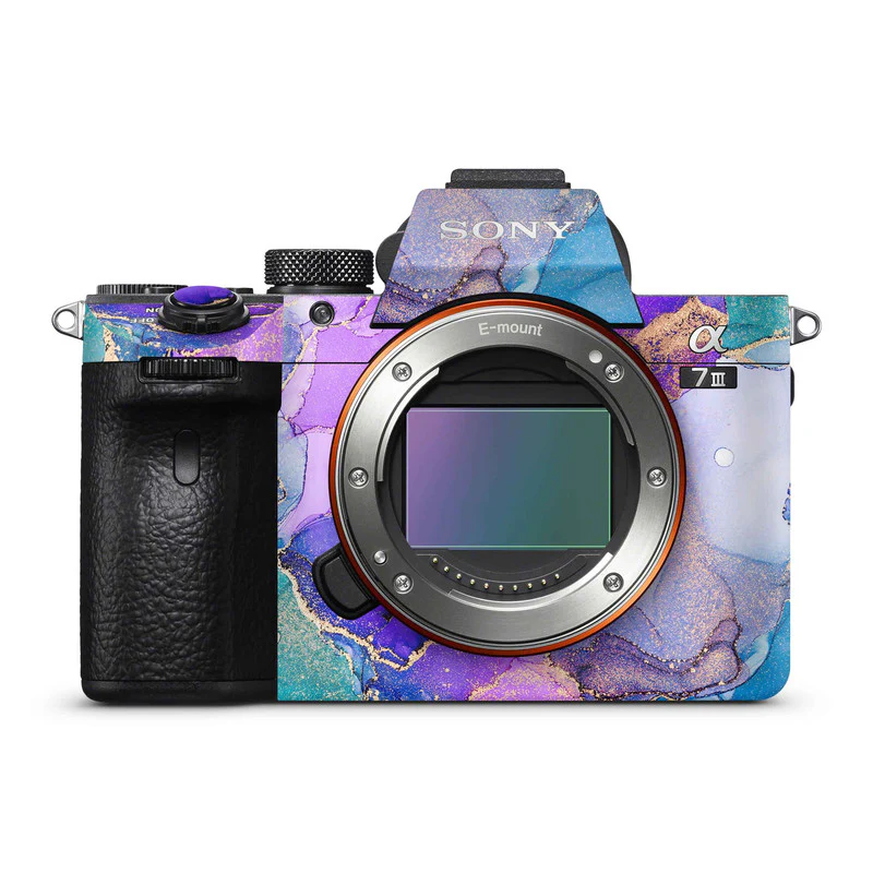 Violet Galaxy Camera Skins