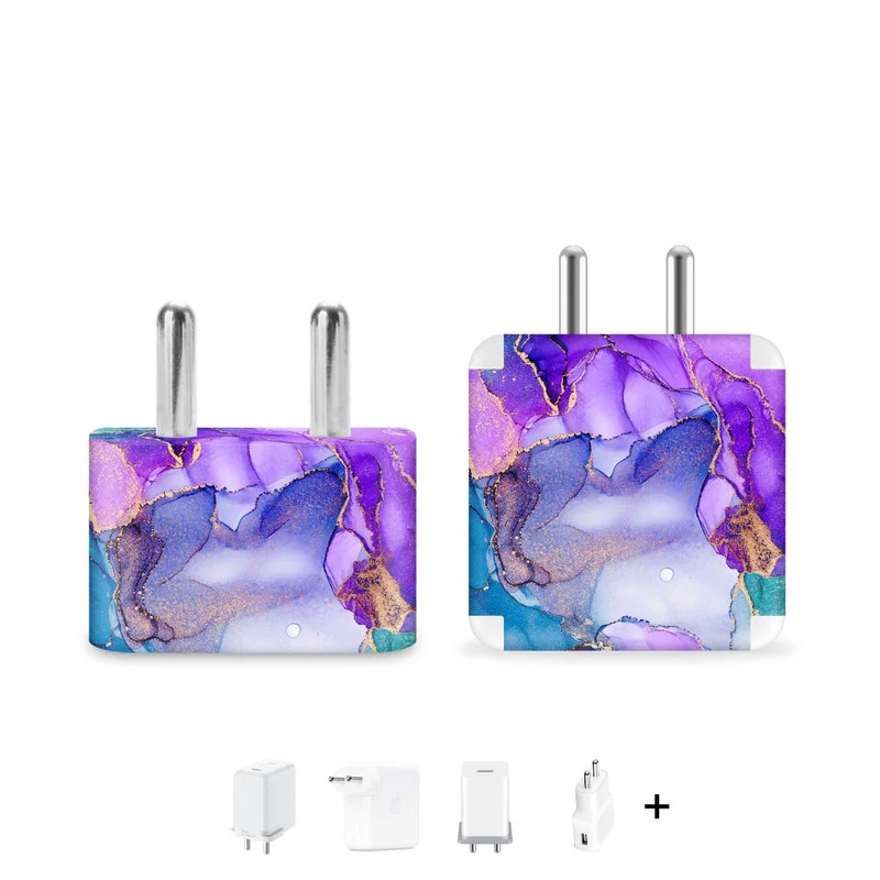 Violet Galaxy Charger Skin