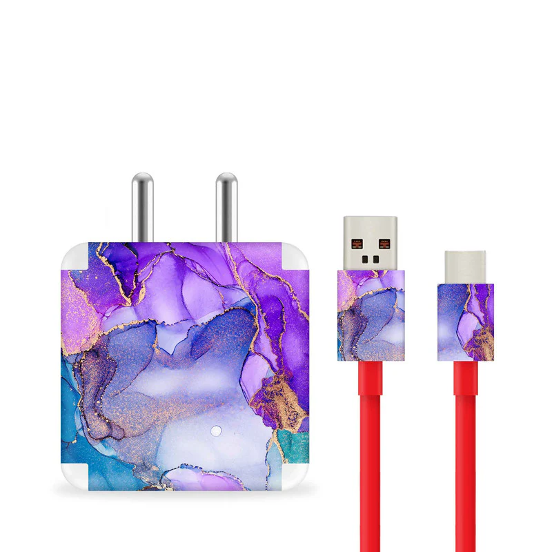 Violet Galaxy Charger Skin - Image 2