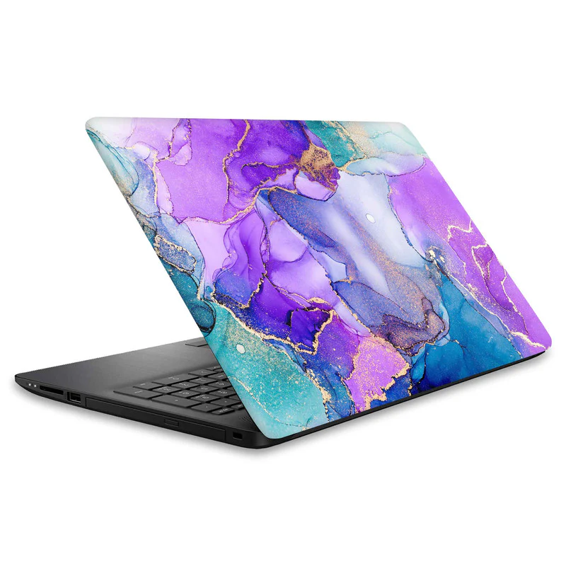 Violet Galaxy Laptop Skins - Image 3