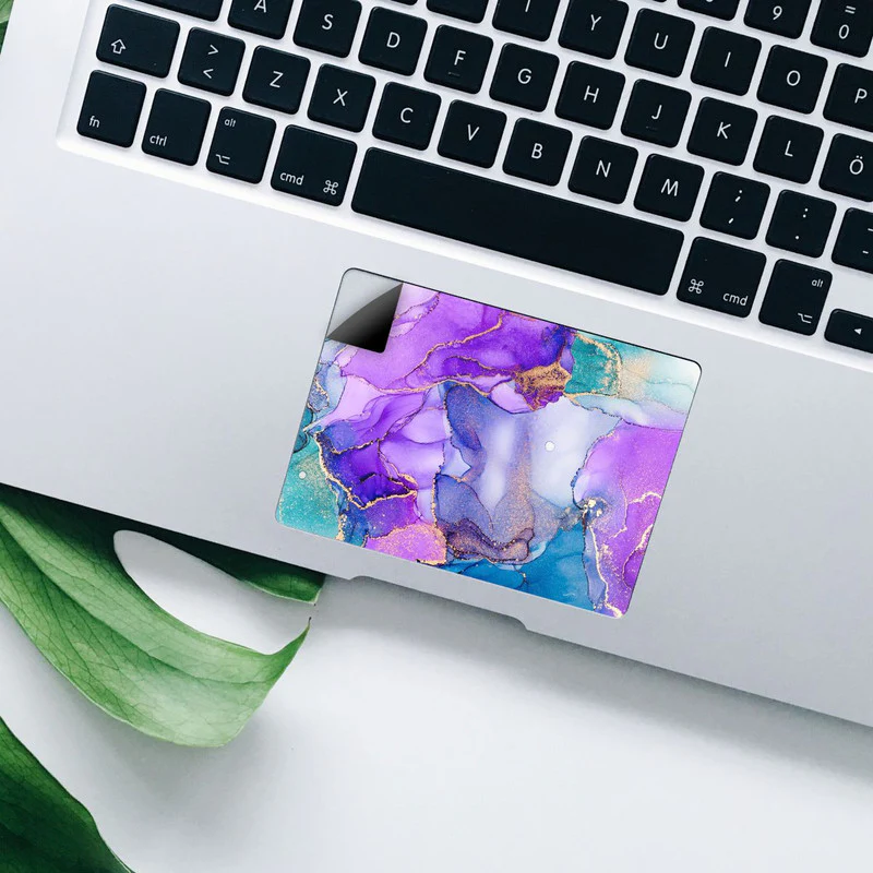 Violet Galaxy TrackPad Skin