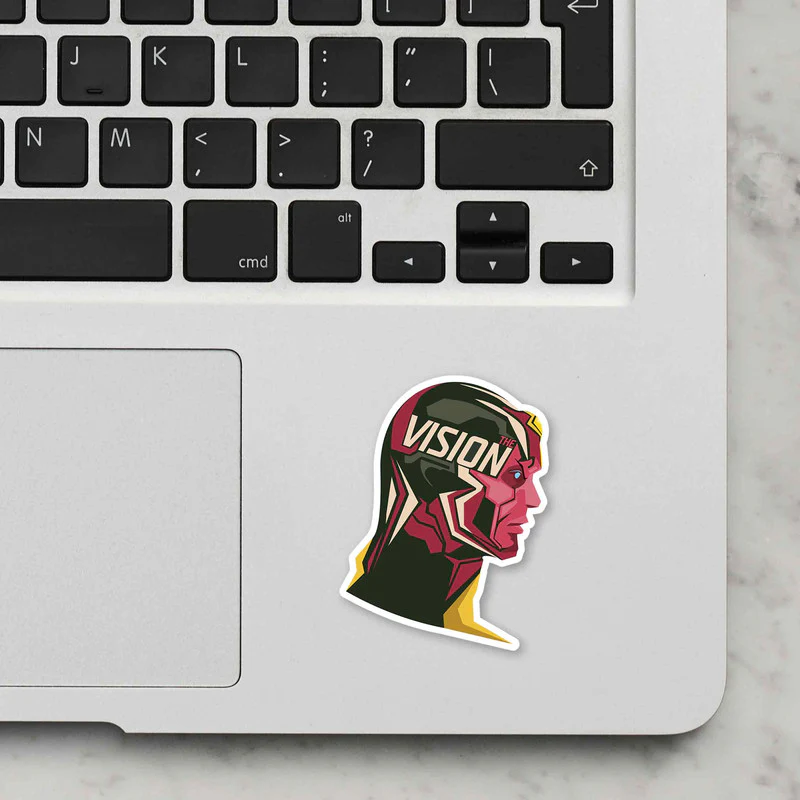 Vision Laptop Sticker - Image 2