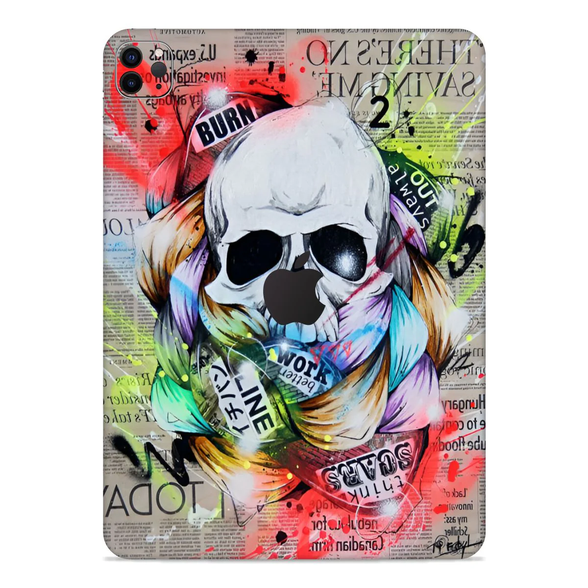 Visionary Skull Ipad Skin
