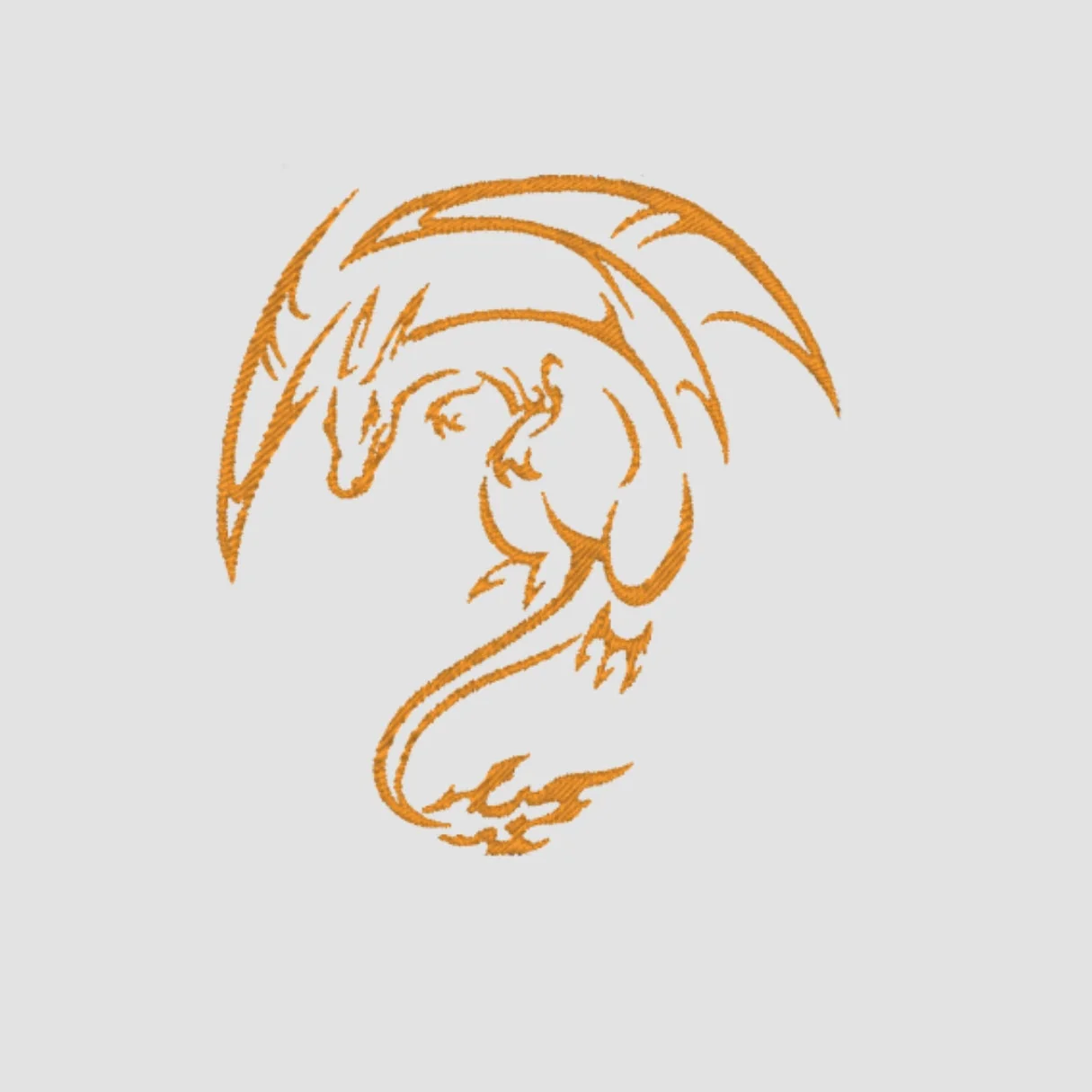 Charizard Embroidered Black Oversize T-Shirt - Image 2