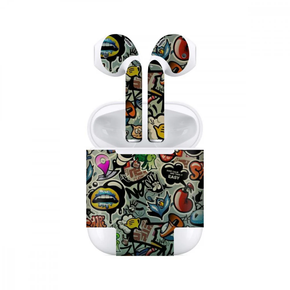 Airpods Vocalize Abstract Skin